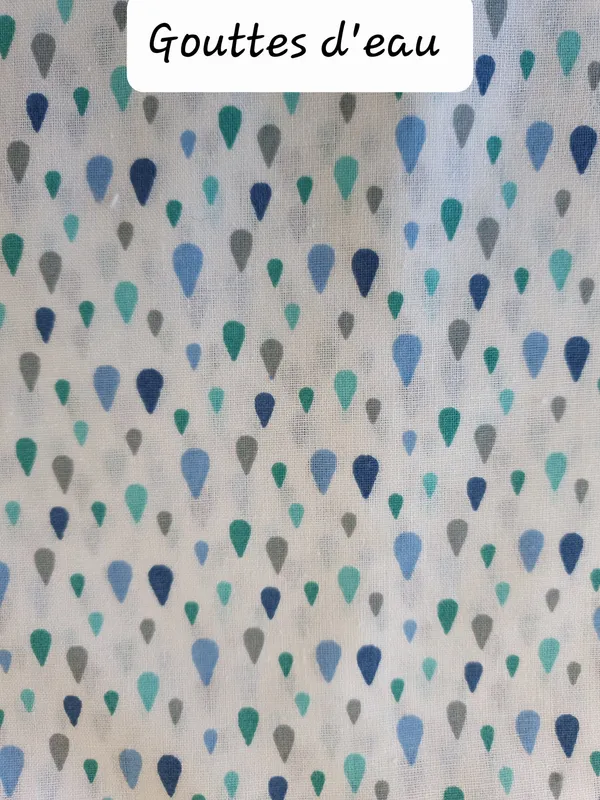 Motif gouttes d eau Motif gouttes d eau