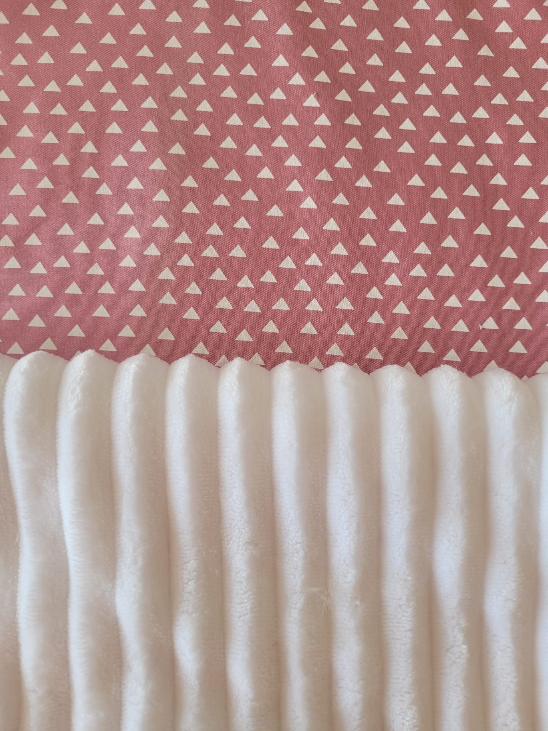 minky cotelé, coton vieu rose minky cotelé, coton vieu rose